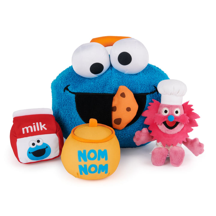 Gund Cookie Monster & Gonger Playset