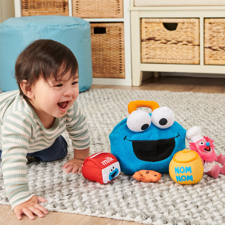 Gund Cookie Monster & Gonger Playset model
