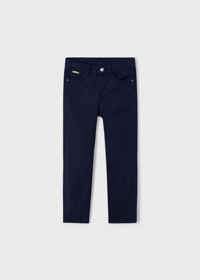 Slim Fit Pants in Marino