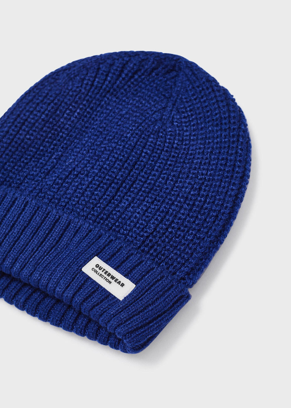 Mayoral Beanie in Cobalt close up