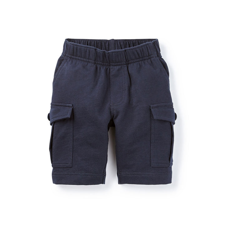 French Terry Cargo Shorts in Heritage Blue