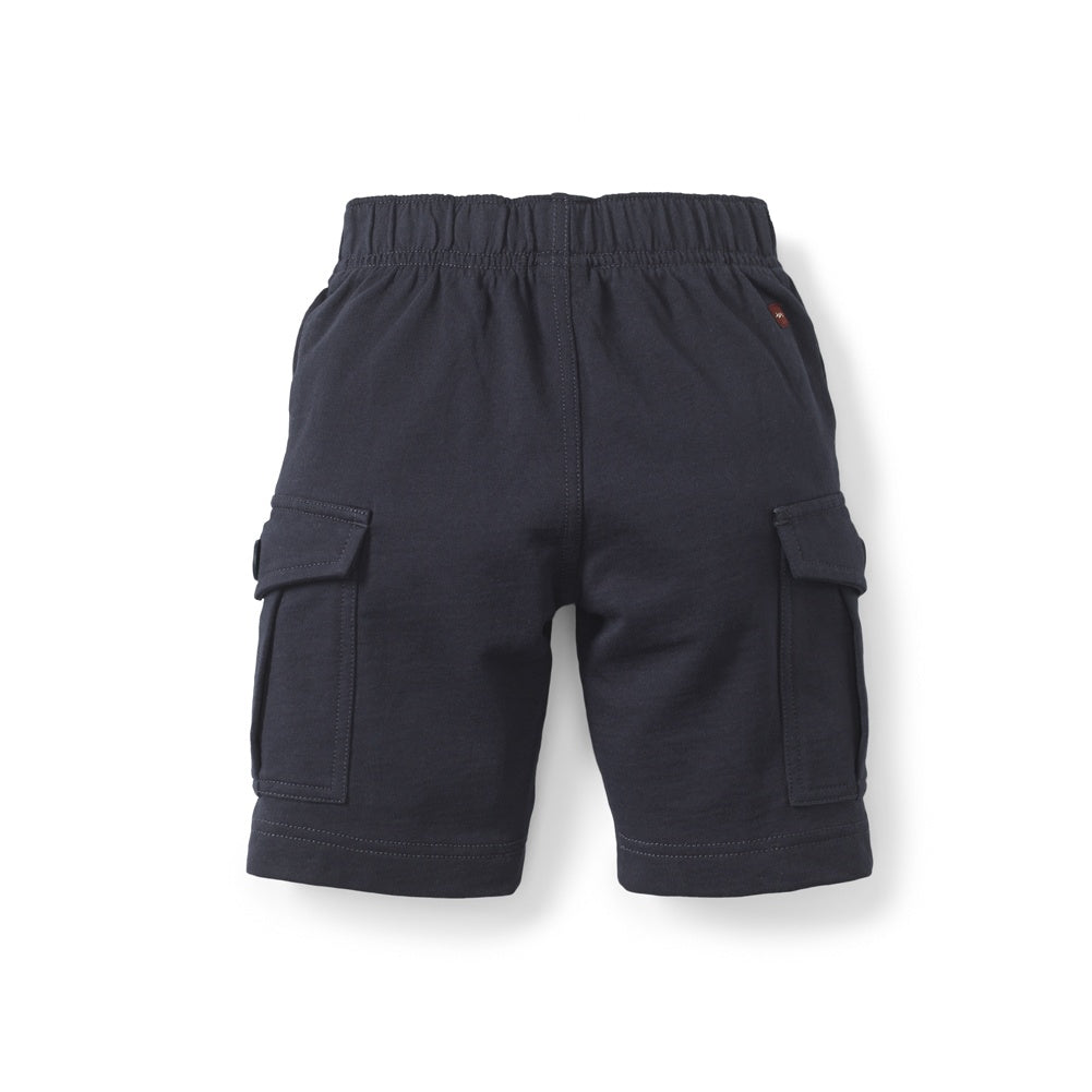 French Terry Cargo Shorts in Heritage Blue