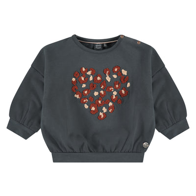 Embroidered Heart Top