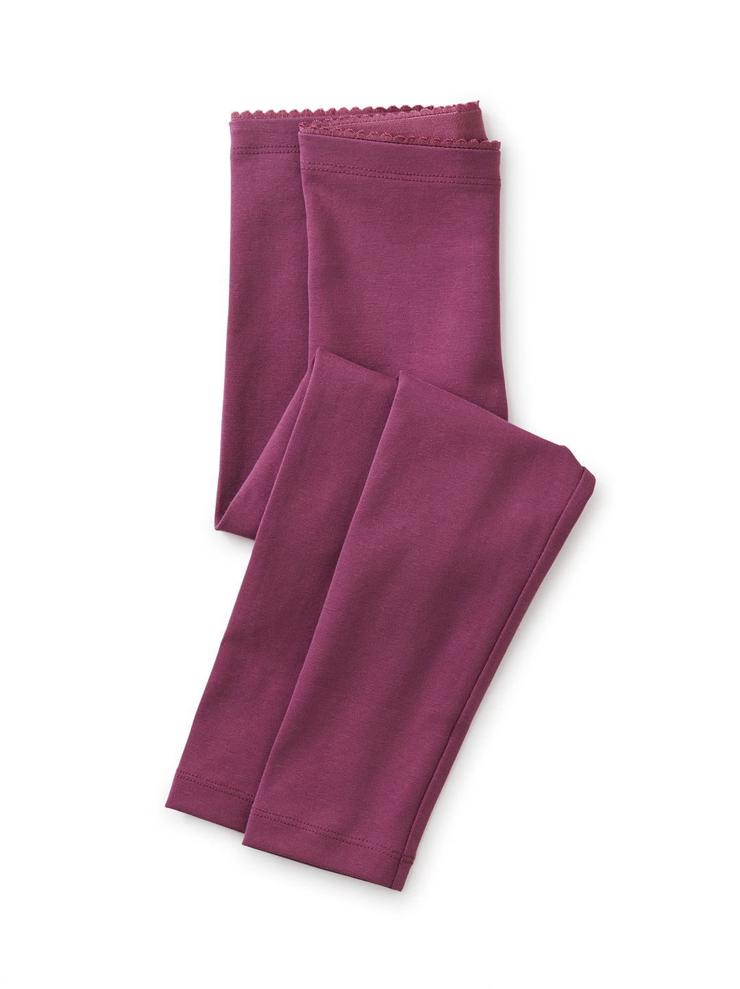 Tea Collection Solid Leggings in Cassis