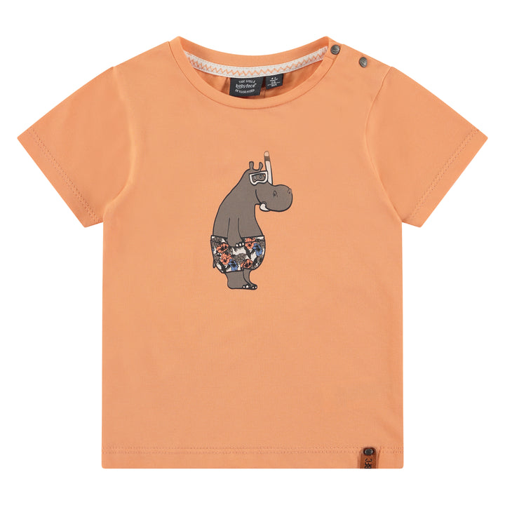 Snorkeling Hippo Tee