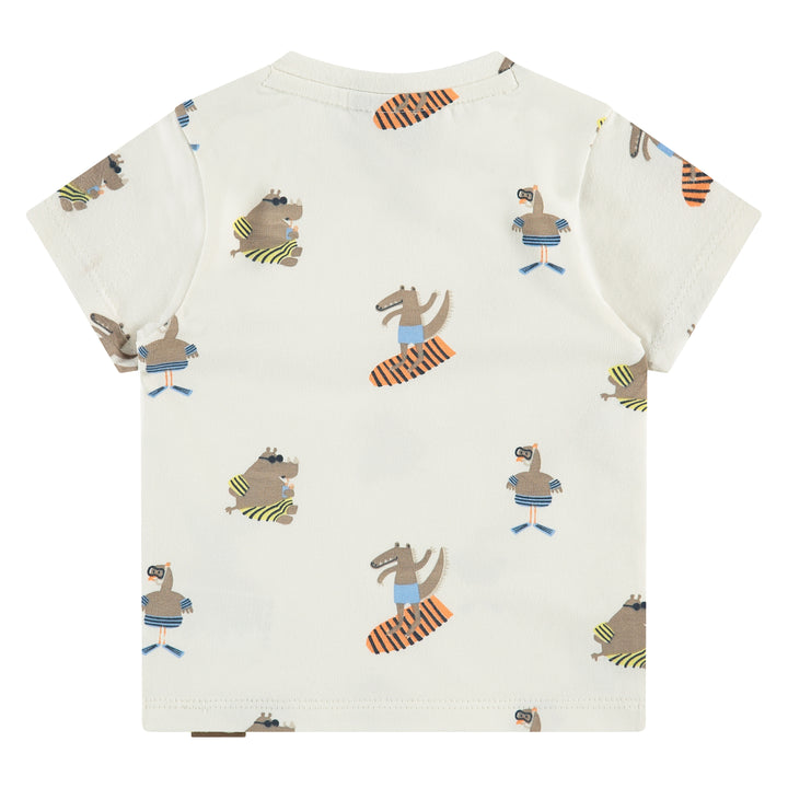 Babyface Beach Fun Animals Tee back