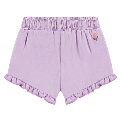 Baby Ruffle Shorts in Crocus