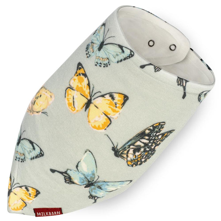 Butterflies Kerchief Bib