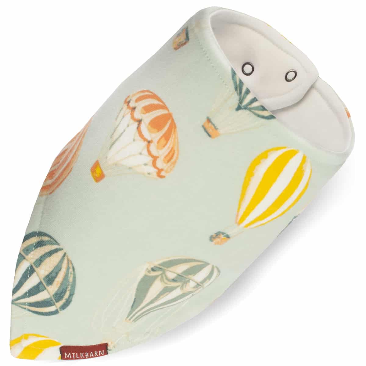 Vintage Balloons Kerchief Bib