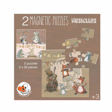 Magnetic Puzzle Animal Musicians