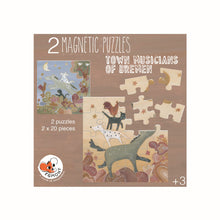 Magnetic Puzzle Town Musicians of Bremen