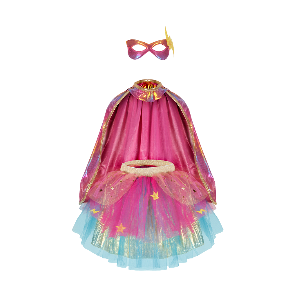 Great Pretenders Super Duper Tutu, Cape, and Mask Set