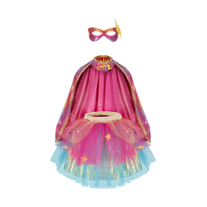 Great Pretenders Super Duper Tutu, Cape, and Mask Set