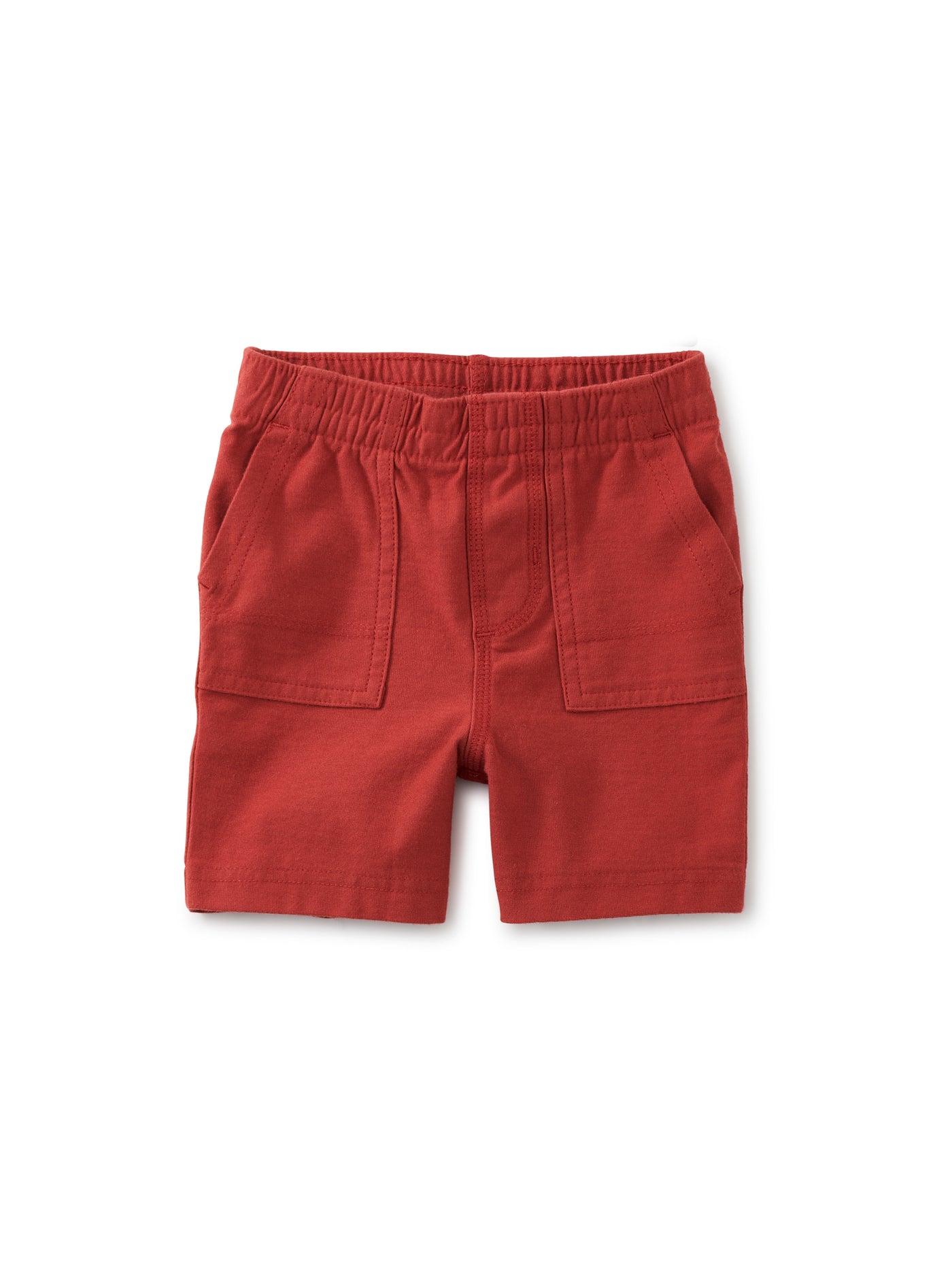 Playwear Baby Shorts in Earth Red