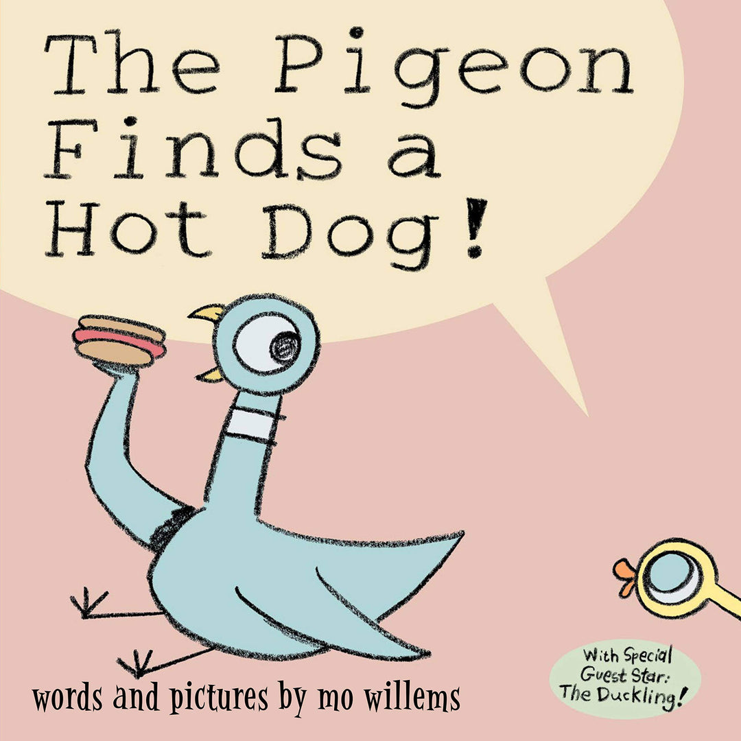 Pigeon Finds a Hot Dog