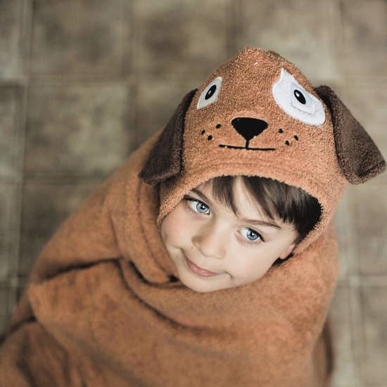 Dog  Hooded Towel