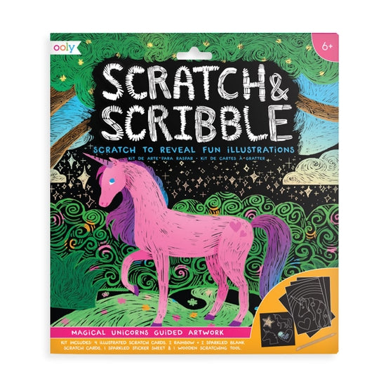 Magical Unicorns Scratch & Scribble