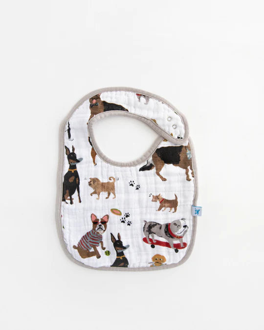 Woof Set of 3 Bibs