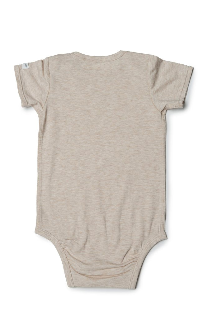 Heather Oatmeal Bodysuit