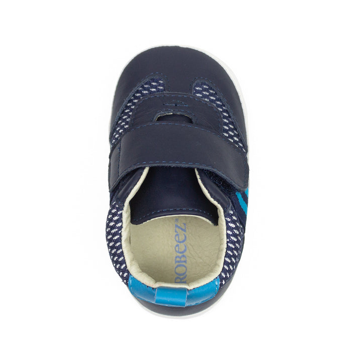 Robeez Finn First Kicks in navy front