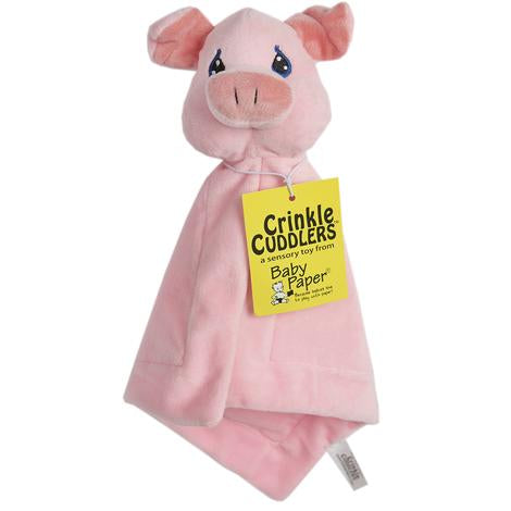 Crinkle Cuddler Pig