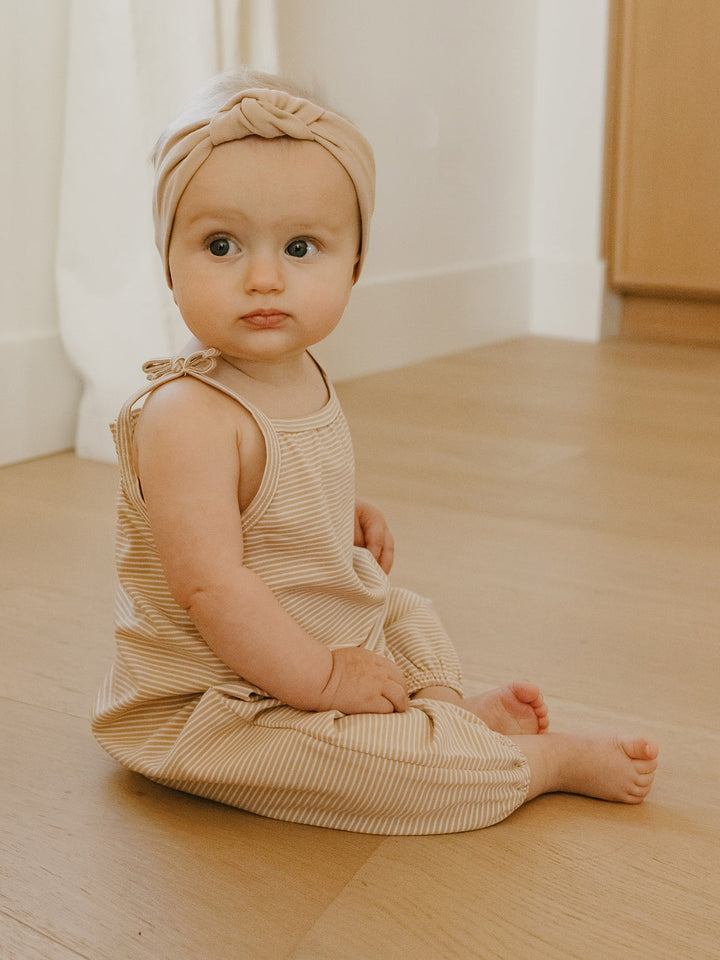 Knotted Headband in Apricot