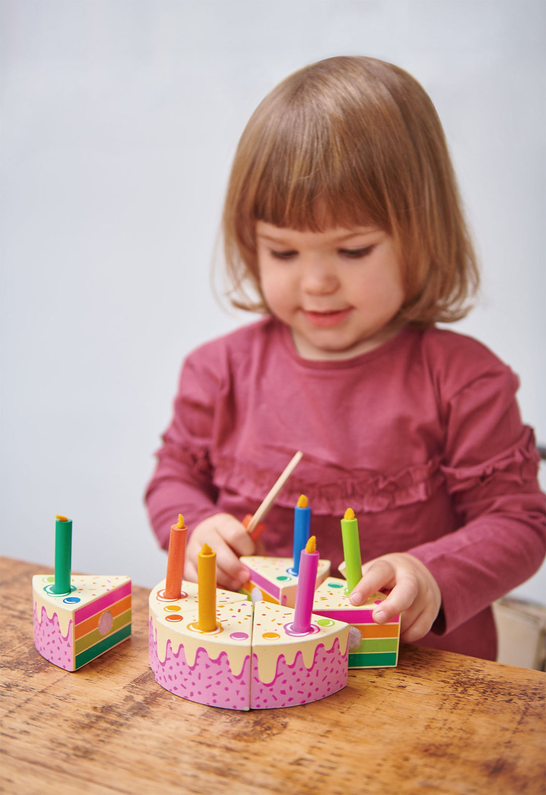 Rainbow Birthday Cake model