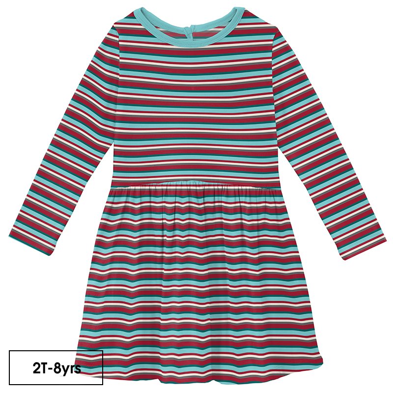 Striped Twirl Dress