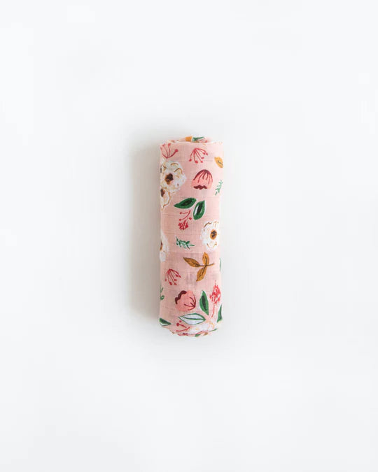 Vintage Floral Swaddle