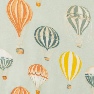 Vintage Balloons Kerchief Bib