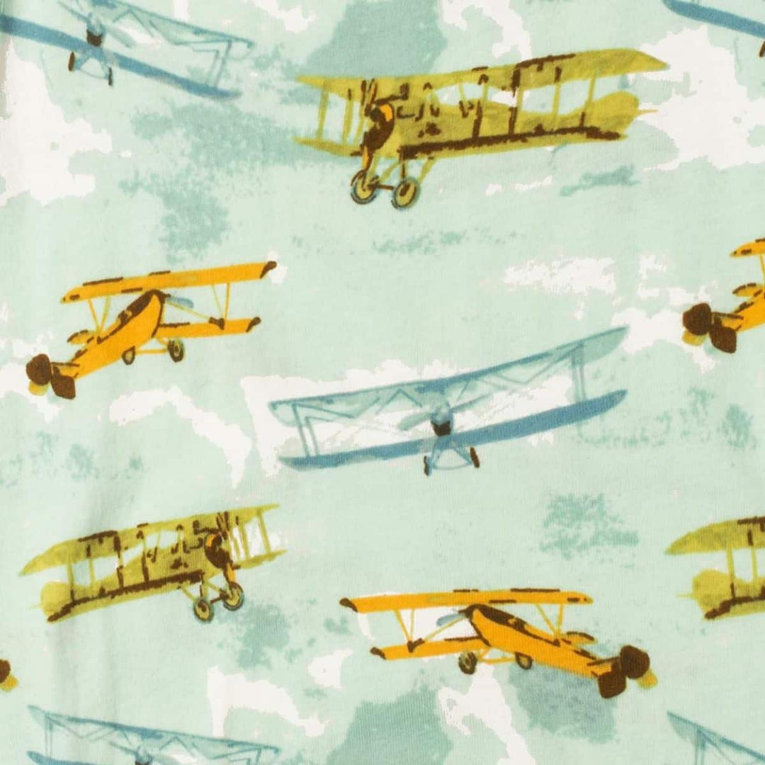 Vintage Planes Kerchief Bib