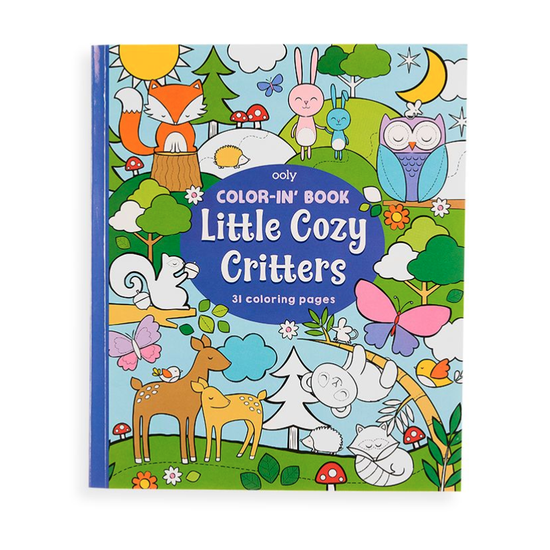 Ooly Color-in' Book Little Cozy Critters