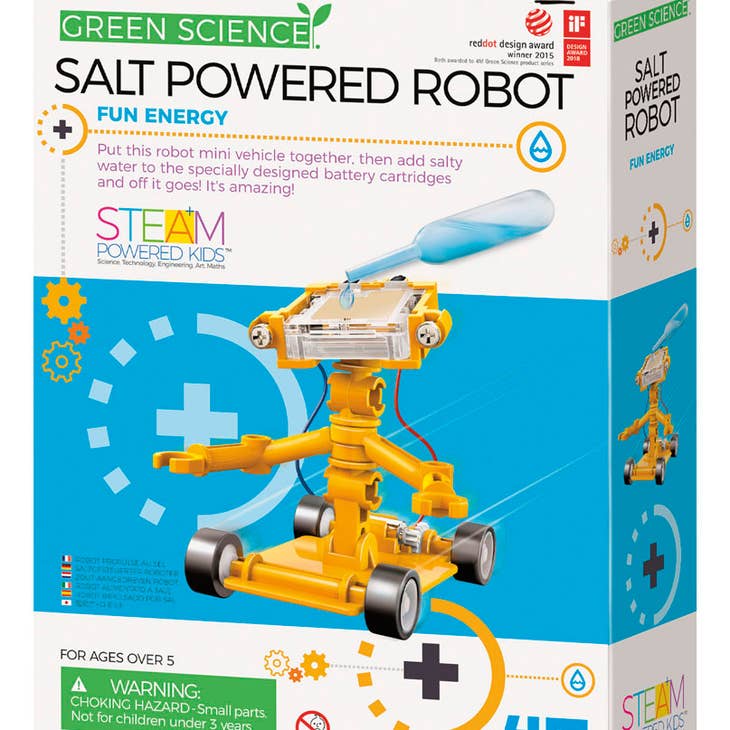 4M Salt Powered Robot