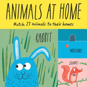 Animals At Home Matching Game