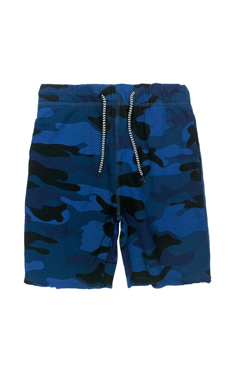Camp Shorts in Blue Camo