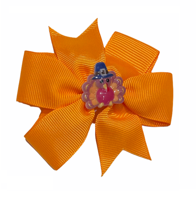 Turkey Hair Bow
