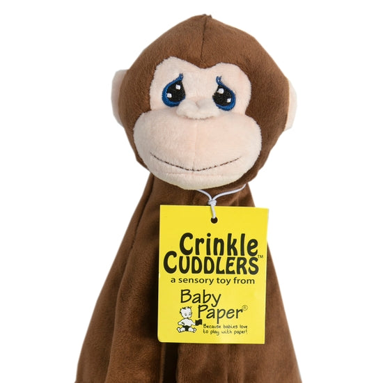 Crinkle Cuddler Monkey