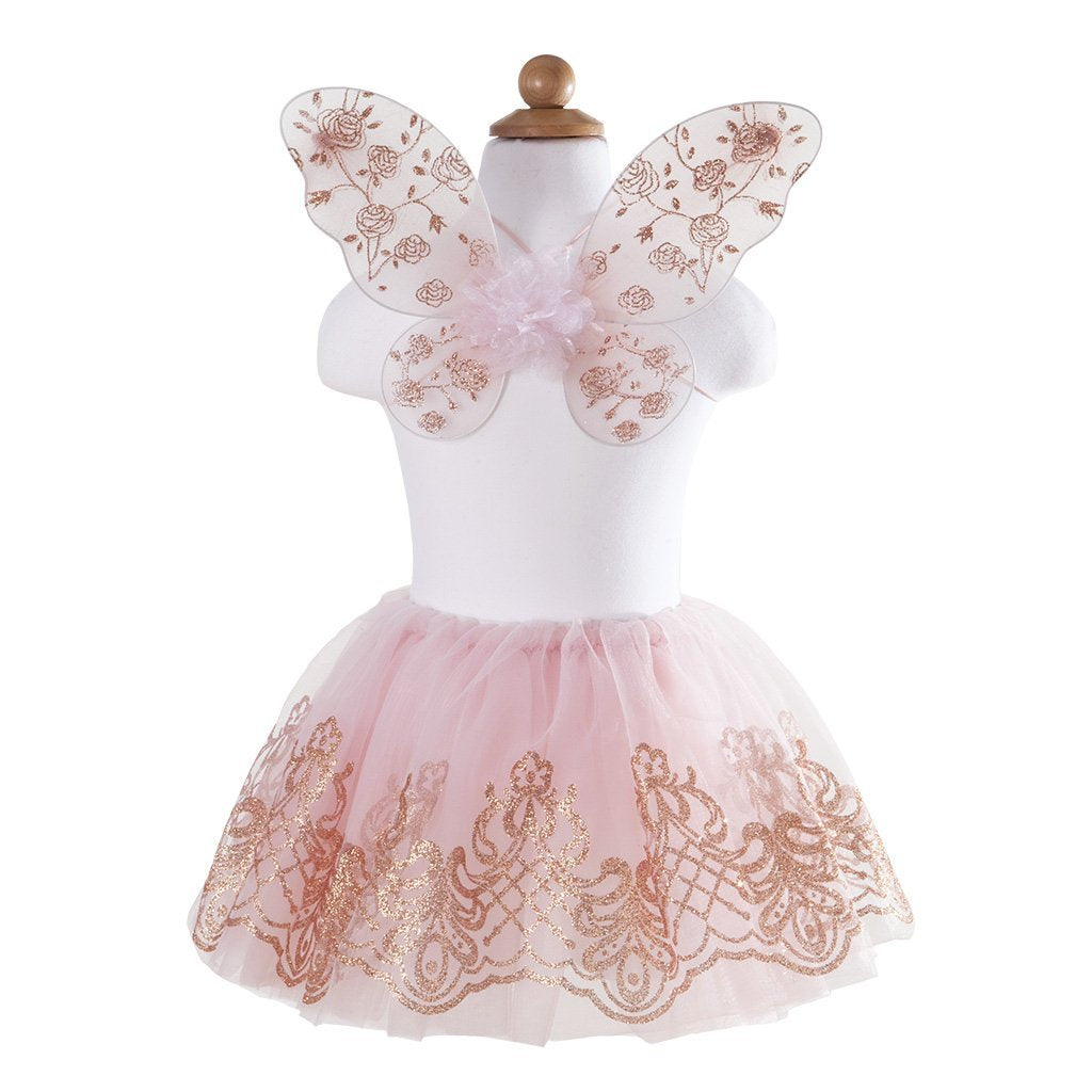 Great Pretenders Rose Gold Tutu & Wings Set