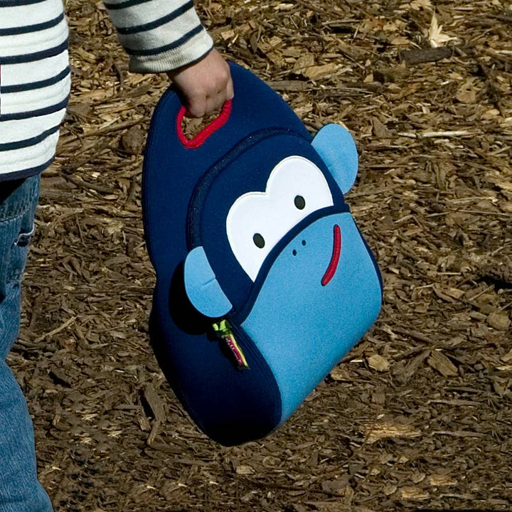 Dabbawalla Blue Monkey Lunchbag model