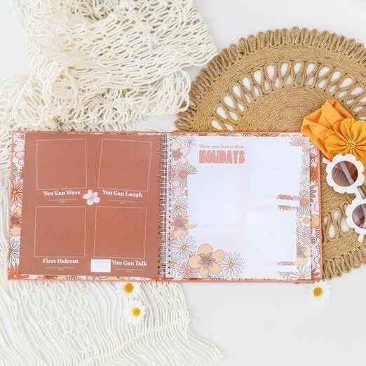 Flower Child Memory Book