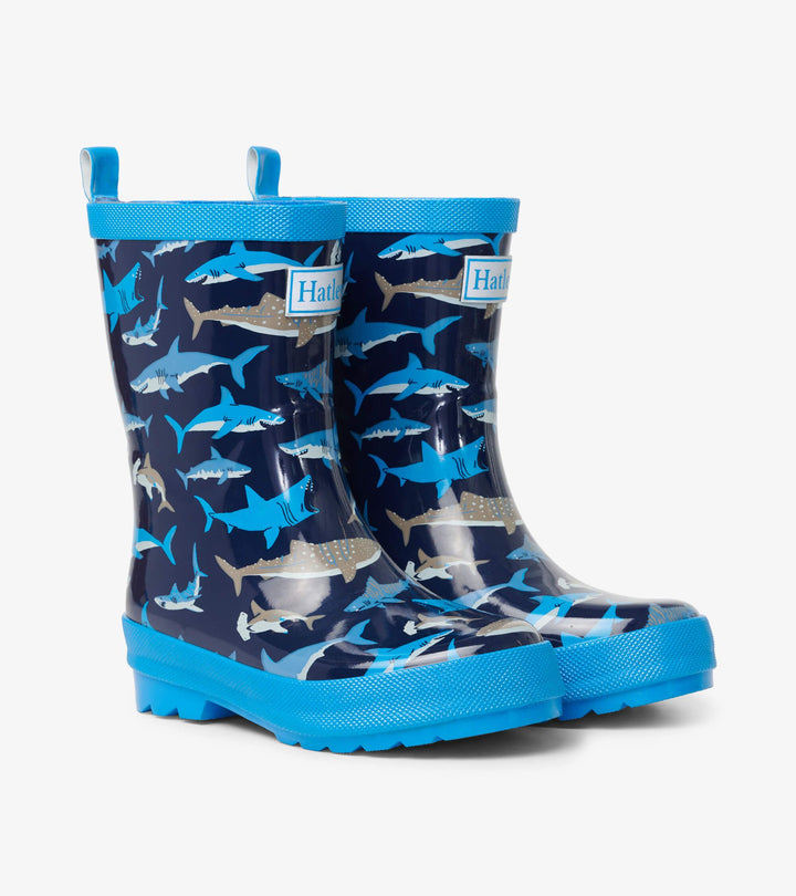 Shark School Rain Boots