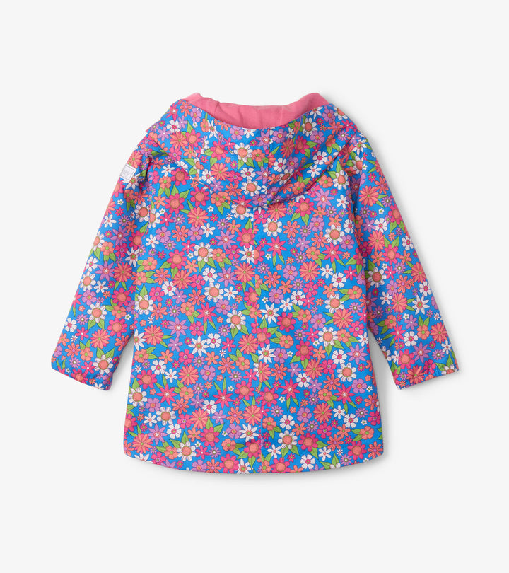 Hatley Retro Floral Rain Jacket back