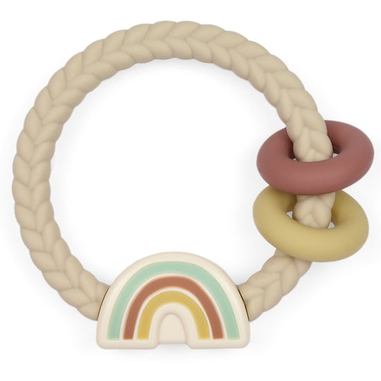 Ritzy Rattle Rainbow in Neutrals