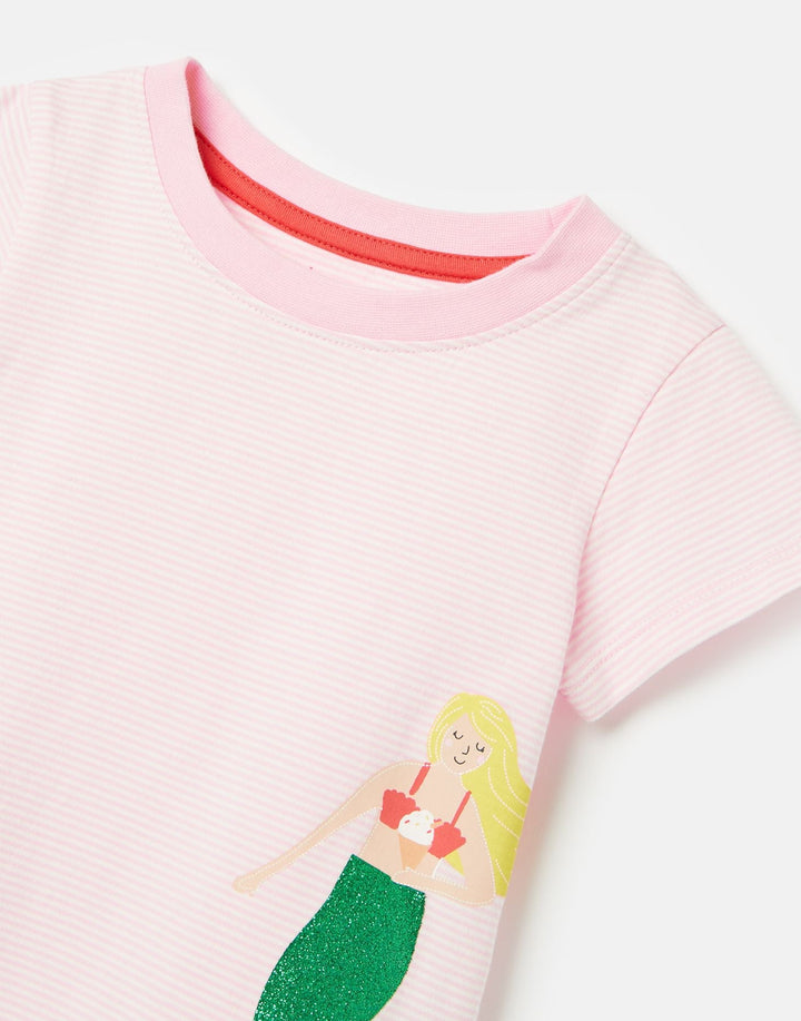 Joules Pixie Mermaids Tee close up