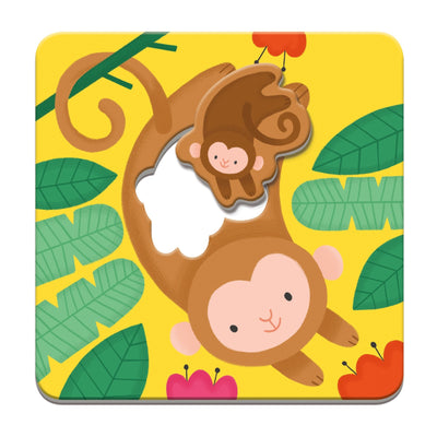 I Love You Match Up Puzzle Jungle Babies