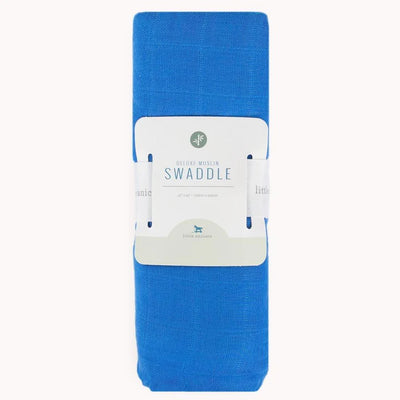 Deluxe Swaddle in Cobalt Blue