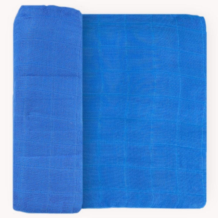 Deluxe Swaddle in Cobalt Blue