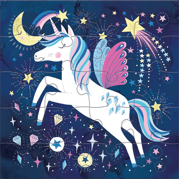 Magnetic Puzzle Magical Unicorn puzzle two