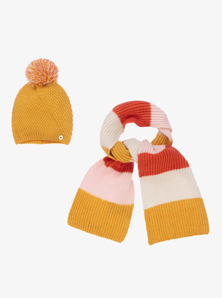 Retro Hat & Scarf Set