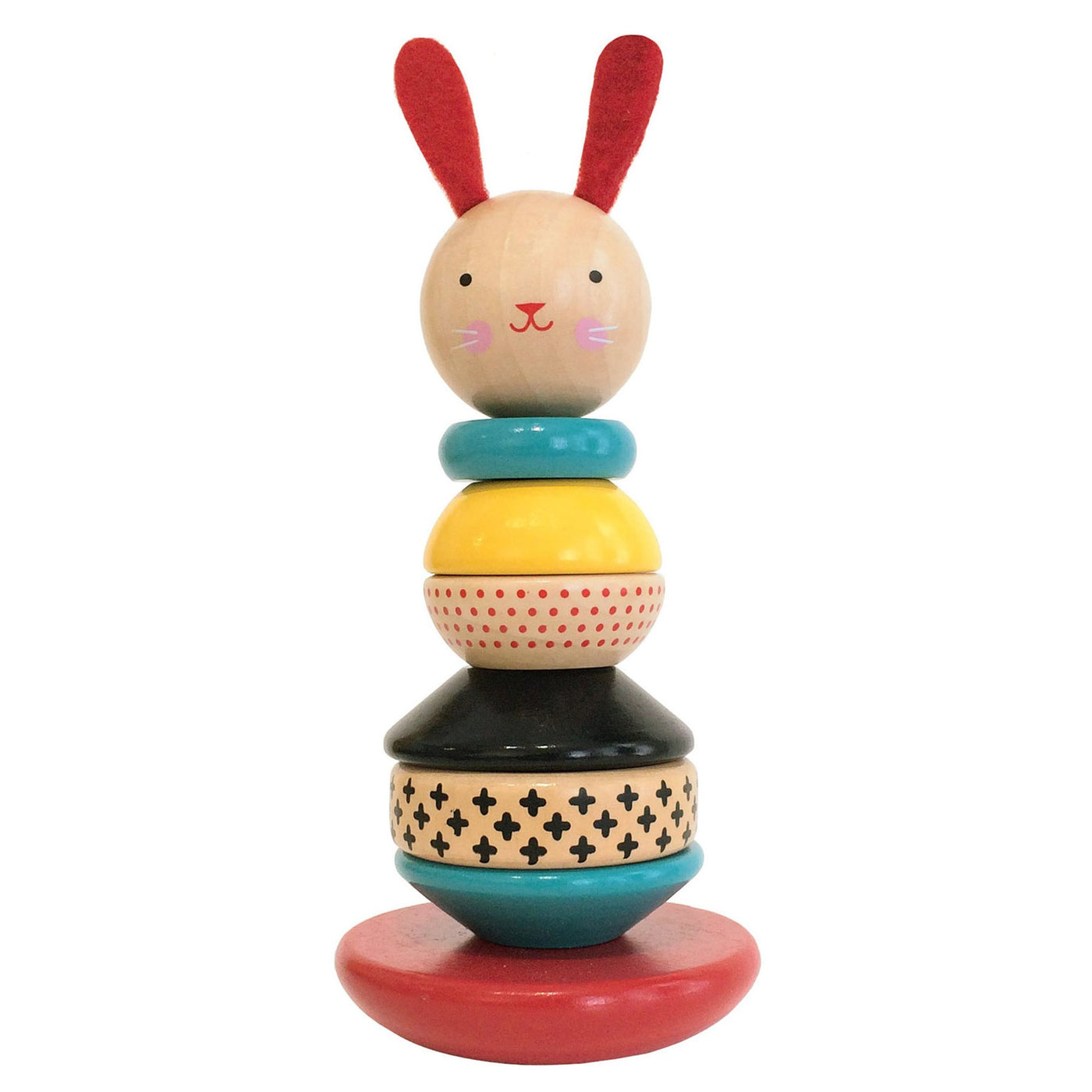 Modern Bunny Stacking Toy
